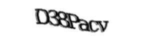 Security check image, please type the characters shown