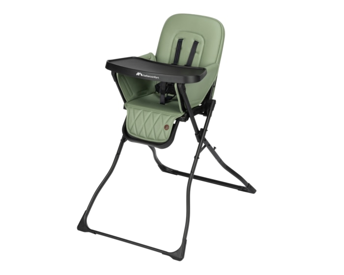 2843116210_2024_bebeconfort_homeequipment_highchair_mallow_green_mineralgreen_3qrtleft