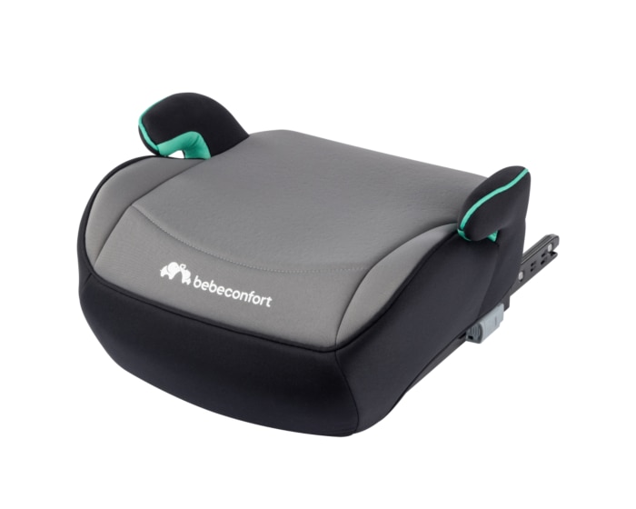 8104440210_2023_bebeconfort_carseat_childbeltedbooster_mangaifix_graymist_3qrtleft