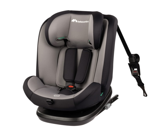 8518440210_2023_bebeconfort_carseat_toddlerisofixcarseat_everfixisize_graymist_lowerheadrestposition_3qrtleft